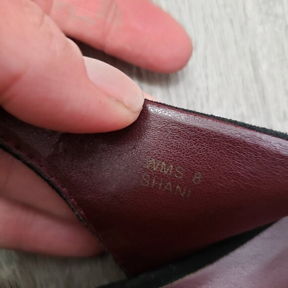 Report Signature Shani Slingback Flats Sz 8 Black - Picture 6 of 8